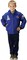Aeromax Jr. Blue Astronaut Costume Flight Jacket | Size Youth Large